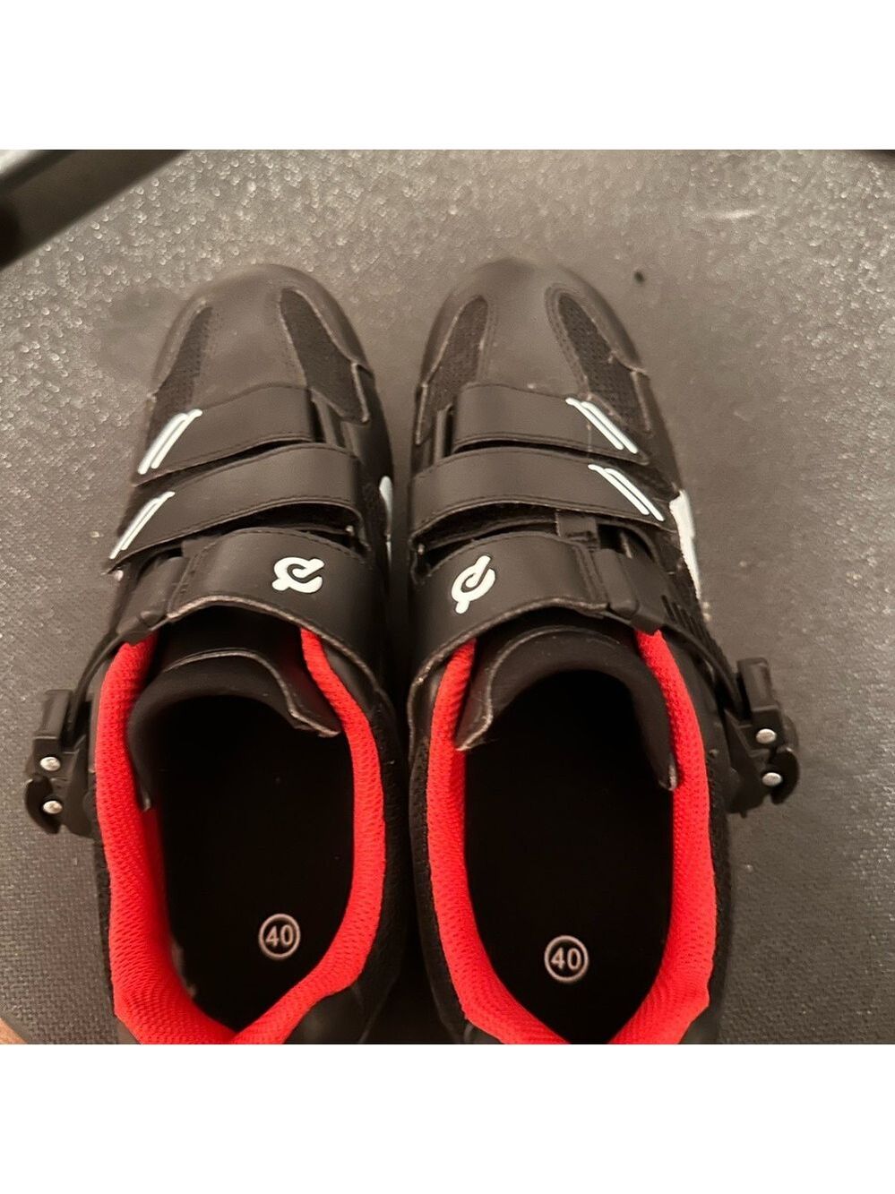 Peel to Black Cycling Shoes